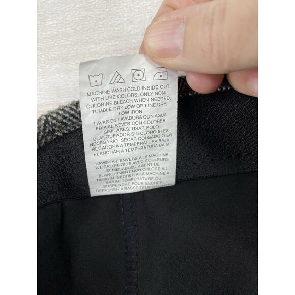 Lee Pants Womens Plus Sz 20 Brown/Gray Herringbone Tweed Dress Reg Straight Leg - Picture 12 of 13